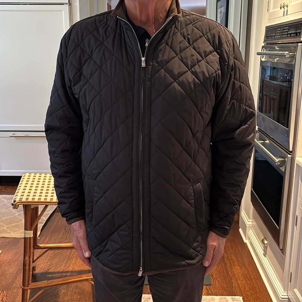 Peter Millar Men’s Quilted Coat
